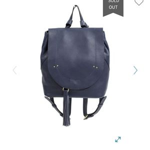 Sanctuary 2 day leather backpack